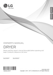 LG DLG1002 Series Owner's Manual