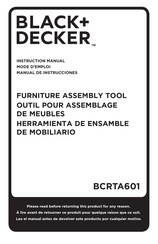 Black & Decker BCRTA601BP Instruction Manual