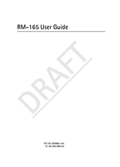 Nokia RM-165 User Manual