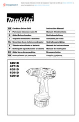Makita 6381D Instruction Manual