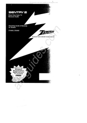 Zenith Z25A02 Operating Manual