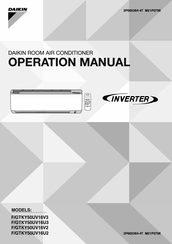 Daikin GTKY50UV16V2 Operation Manual