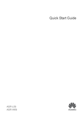 Huawei AGR-W09 Quick Start Manual