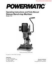 Powermatic 701 Operating Instructions Manual