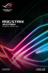 Asus ROG STRIX XG27AQM Manual