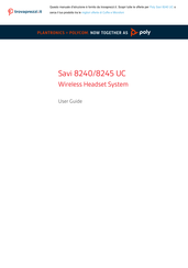Plantronics Savi 8240 UC User Manual