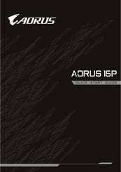 Gigabyte AORUS 15P Quick Start Manual