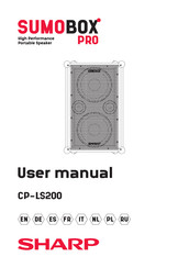 Sharp SUMOBOX PRO CP-LS200 User Manual