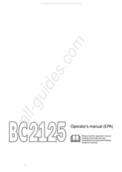 Husqvarna BC2125 Operator's Manual