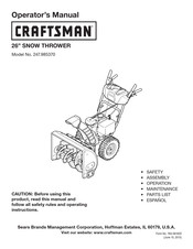 Craftsman 247.985370 Operator's Manual