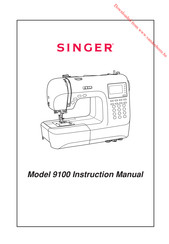 Singer F9100 Instruction Manual