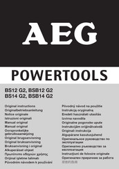 AEG 4002395132997 Original Instructions Manual