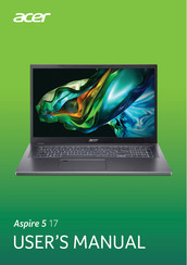 Acer Aspire 5 17 User Manual