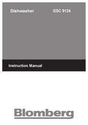 Blomberg GSC 9124 Instruction Manual