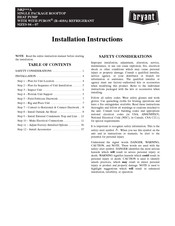 Bryant 548J-07A Installation Instructions Manual