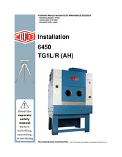 Milnor 6450TG1L Installation Manual