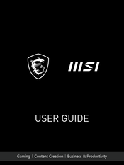 MSI Gaming Raider GE77HX User Manual