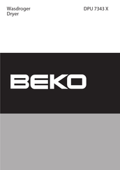 Beko DPU 7343 X Instructions Manual