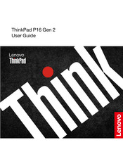 Lenovo ThinkPad P16 Gen 2 User Manual