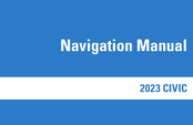 Honda CIVIC 2023 Navigation Manual