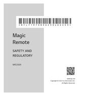LG Magic Remote MR23GN Safety And Regulatory Booklet