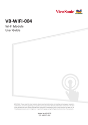 ViewSonic VB-WIFI-004 User Manual