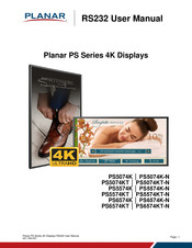 Planar PS5574KT User Manual