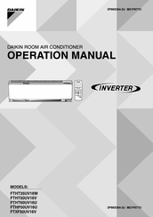 Daikin FTHT50UV16V Operation Manual