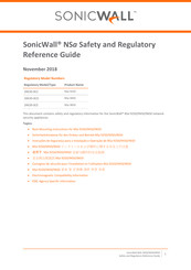SonicWALL NSa 9250 Reference Manual