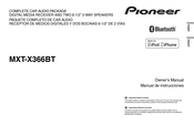 Pioneer MXT-X366BT Owner's Manual