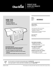 Char-Broil 463285022 Product Manual
