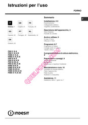 Indesit FIM 53 K.A IX GB Operating Instructions Manual