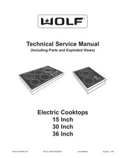 Wolf CT36E Technical & Service Manual