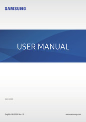 Samsung SM-X200 User Manual