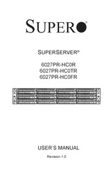 Supero SUPERSERVER 6027PR-HC0R User Manual