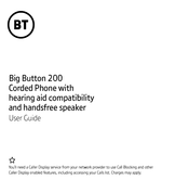 Bt Big Button 200 User Manual