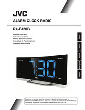 JVC RA-F320B Operating Instructions Manual