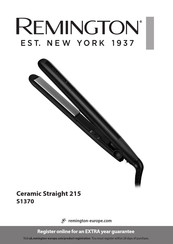 Remington Ceramic Straight 215 Manual