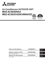 Mitsubishi Electric MXZ-4C36NAHZ2 Installation Manual
