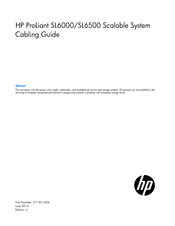 HP ProLiant SL6000 Manual