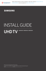 Samsung HG43ET670U Install Manual