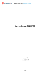 Dell P3424WE Service Manual