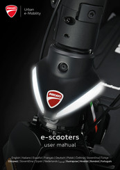 Ducati PRO-I Evo SR Black Edition User Manual