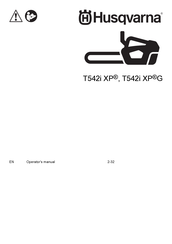 Husqvarna T542i XP Operator's Manual