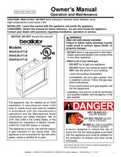 Heatilator RAVE42-IFT-B Owner's Manual