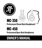 Mackie MC-450 Owner's Manual