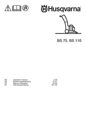 Husqvarna BS 110 Operator's Manual