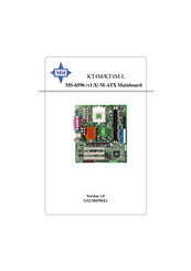 MSI KT4M Manual