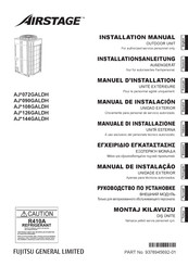 Fujitsu AirStage AJ 090GALDH Series Installation Manual