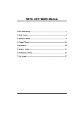 Biostar H61IL Manual